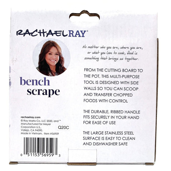 Rachael Ray 56959 Rr5 Bench Scrape Purple, Purple