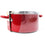 Rachael Ray 12164 Create Delicious Nonstick Stock Pot/Stockpot With Lid - 6 Quart, Red, Red Shimmer