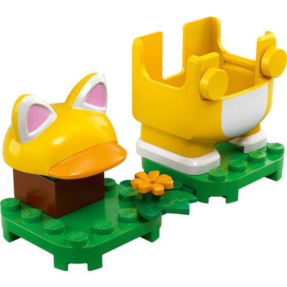 LEGO® 71372 Super Mario Cat Mario Power-Up Piece Building Kit, Cool Toy For Kids To Power Up The Mario Figure In The Adventures With Mario Starter Course 11 Pieces 71360 Playset, New 2020, Multi-Colored