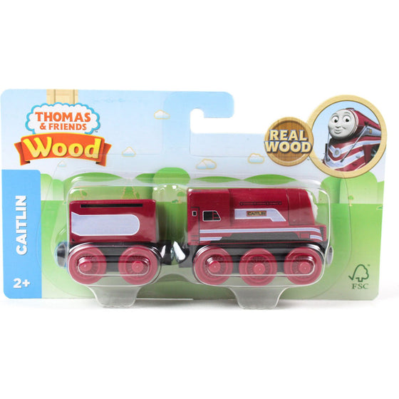 Thomas & Friends GGG84 Wood Caitlin Wooden Railway, Multi-Colored