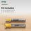 MICROJIG Matchfit MB-025-0514 Dovetail 1/4" Shank 14° X 1/2" Router Bit & MICROJIG Matchfit MB-025-025ST Relief 1/4" Shank 1/4" Straight Router Bit Bundle, Yellow
