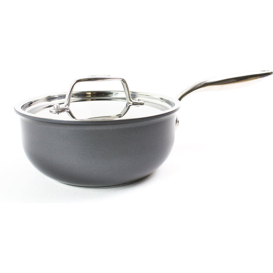 Breville 84482 2.5 Quart Covered Saucier, Gray