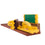MICROJIG GRR-RIPPER GB-1 Grr-Rip Block Smart Hook Pushblock For Router Table, Jointer, Yellow
