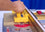 MICROJIG GRR-RIPPER GB-1 Grr-Rip Block Smart Hook Pushblock For Router Table, Jointer, Yellow
