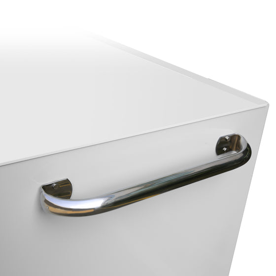 Viper Tool Storage V412409WHR Premium Series 41" 9 Drawer 18G Steel Rolling Tool Cabinet, White