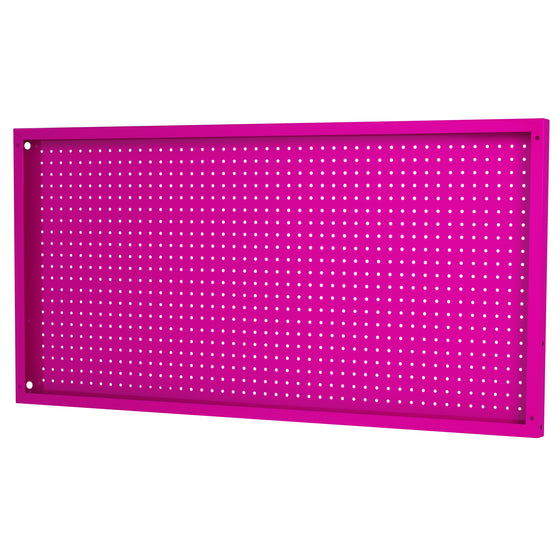 The Original Pink Box PB2448PB 24-Inch By 48-Inch 18G Steel Peg Board, Pink