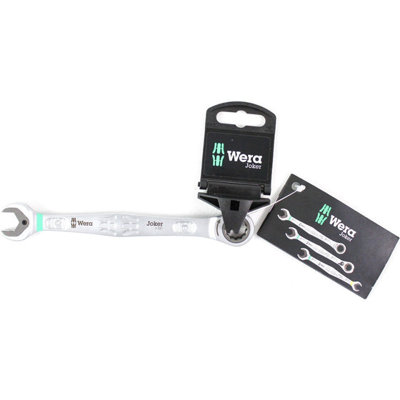 Wera 05073273001 Joker Sw 13 Sb Ratcheting Combination Wrench, Multicolor