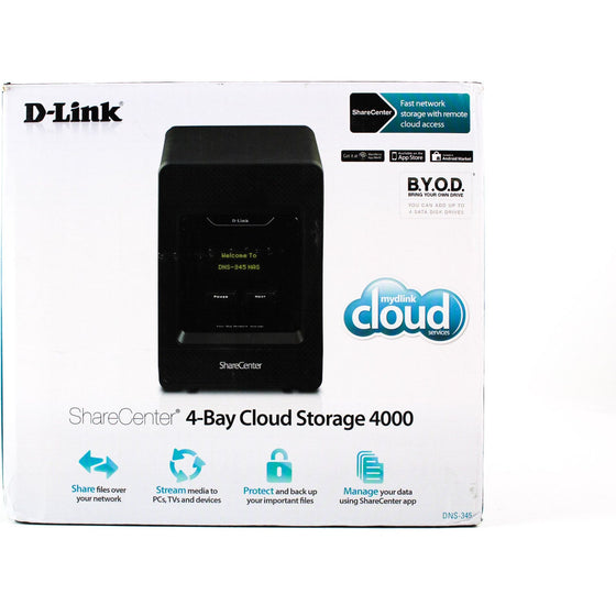 Share Center DNS-345 4-Bay Cloud Storage 4000
