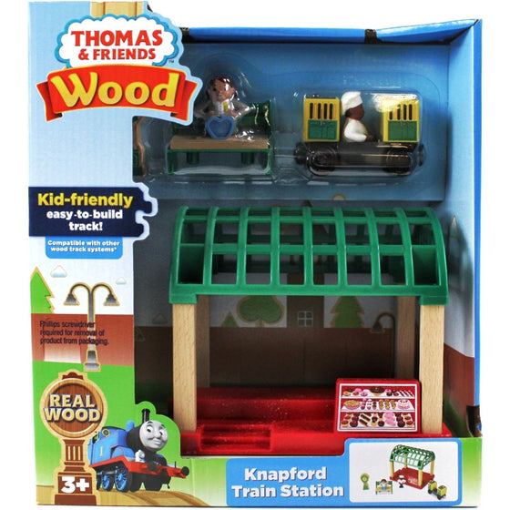 Thomas & Friends GGG71 Wood Knapford Train Station Thomas And Friends Wooden Railway 2