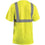 Occunomix LUX-SSETP2B T-Shirt, Classic Wicking Birdseye, Class 2, M, Yellow (High Visibility)