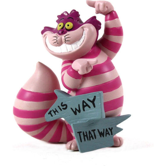 Disney Showcase 6008699 Mini Cheshire This Way, Multicolor