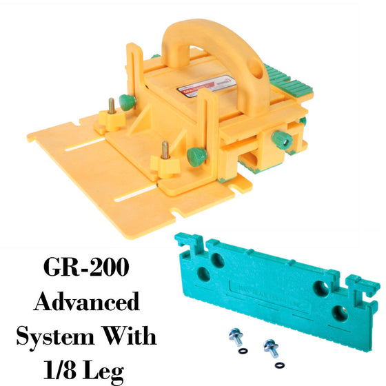 MICROJIG GRR-RIPPER GR-200+GRP-11G Gripper Tm 200 Advanced System With 1/8 Leg, Green (Copy)