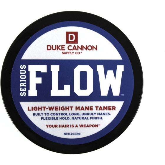 Duke Cannon Supply Co. 02SERIOUSFLOW Serious Flow Light Weight Mane Tamer, Black