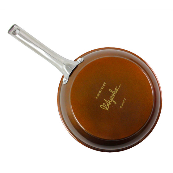 Ayesha Curry Kitchenware 10785 9.25 Inchens Open Skillet Brown, Brown Sugar