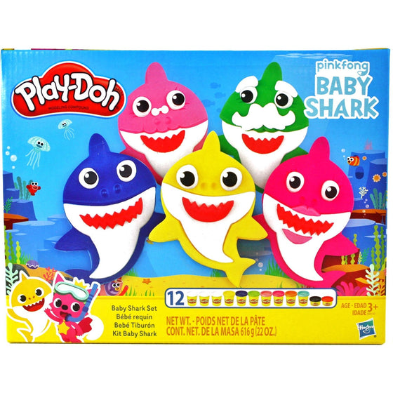 Play-Doh E8141AS00 Play-Doh Pinkfong Baby Shark, Multicolor