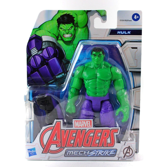 Avengers F21595X00 Avengers Mech Strike 6-Inch Scale Hulk And Mech Battle Accessory, Black