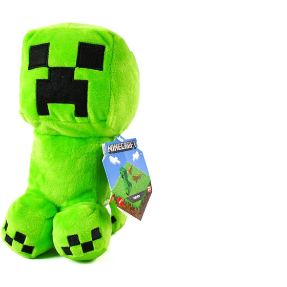 Minecraft HBN40 Minecraft Basic Plush Creeper, Green