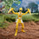 Power Rangers F4508AX00 Dino Thunder Yellow Ran, Gold