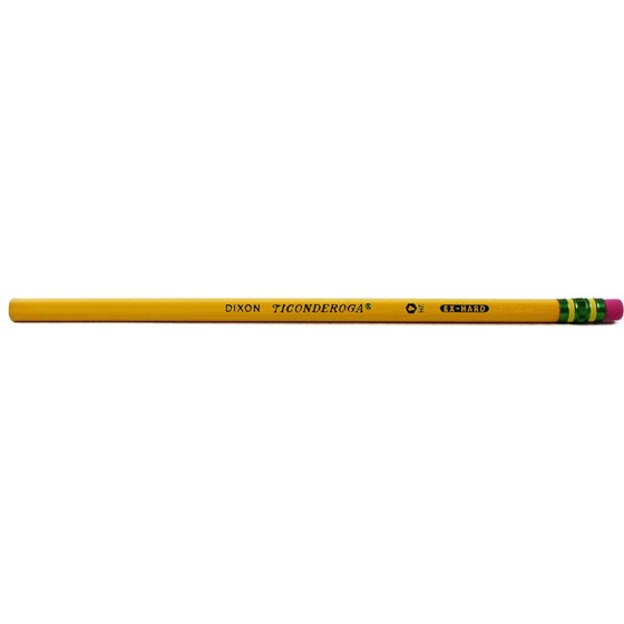 Ticonderoga DIX13884 Ticonderoga Woodcase Pencil, Yellow