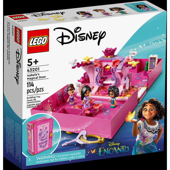 LEGO® 43201 LEGO® Disney Isabela’S Magical Door 43201 Building Kit; A Great Construction Toy For Kids’ Independent Play, With Butterflies, A Bird And Memorable Characters In A Foldable Flower Room (114 Pieces), Multicolor