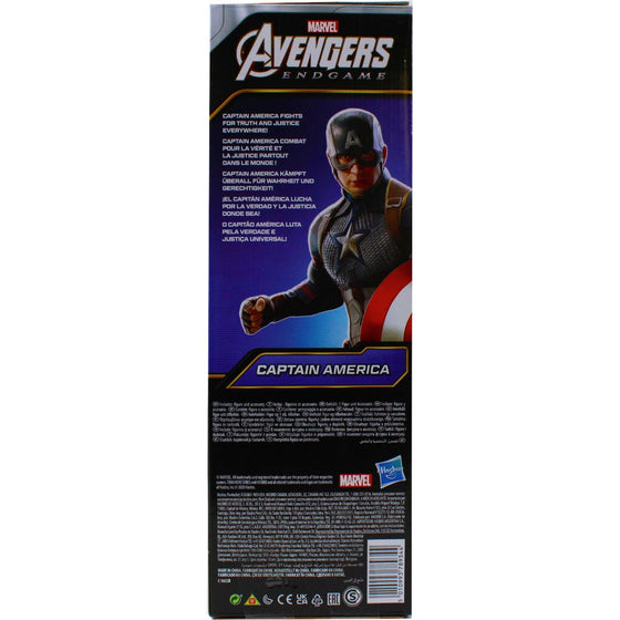 Avengers F07565L00 Marvel Avengers Titan Hero Captain America, Multi-Colored