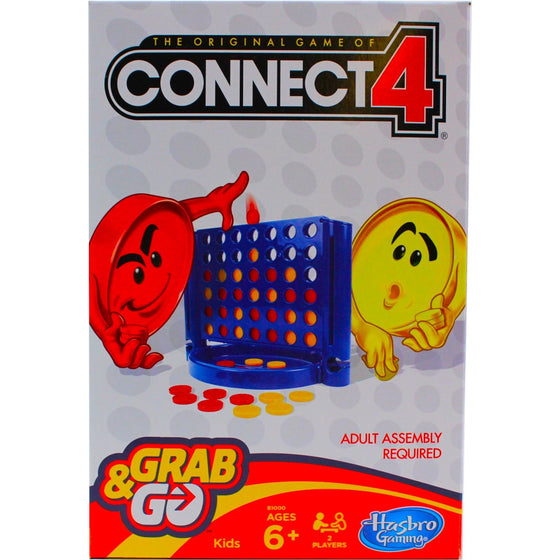 Hasbro Gaming B1000U086 Connect 4 Grab And Go, Standart