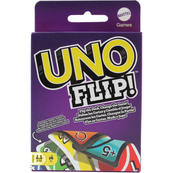 Mattel Games GDR44 Uno Flip! Family Card Game, Multicolor