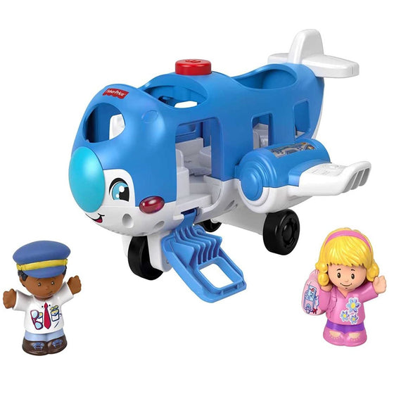 Fisher-Price DJB53 Little People Travel Together Airplane, Blue