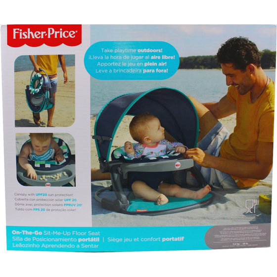 Fisher-Price GHP43 On The Go Sit Me Up Floor Seat, Multicolor