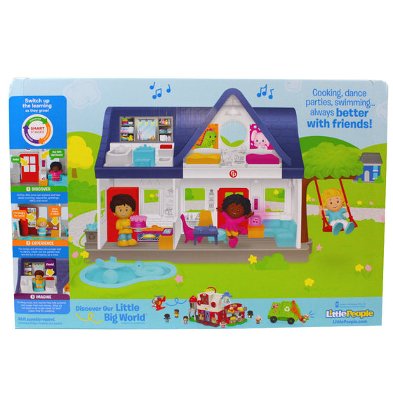 Fisher-Price GWD31 Friends Together Play House, Blue