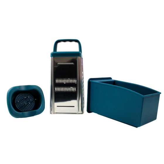 Rachael Ray 47648 Box Grater, Teal