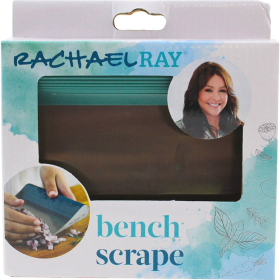 Rachael Ray 46883 Bench Scrape Shovel, Sea Salt Gray