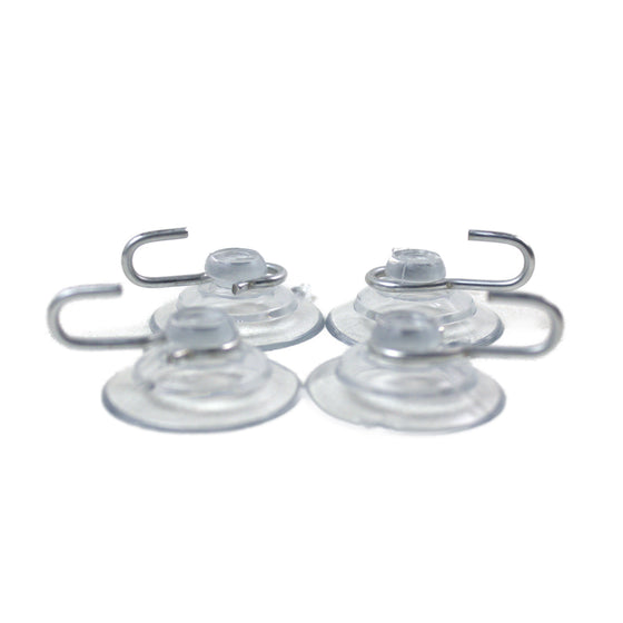 Adams RTO-059 Suction Cup 4 Pk, Clear