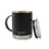 Asobu SM30 Utlimate Insulated Mug, Stainless Steel With Ceramic Inner-Coating, Black