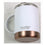 Asobu SM30 Utlimate Insulated Mug, Stainless Steel With Ceramic Inner-Coating, White