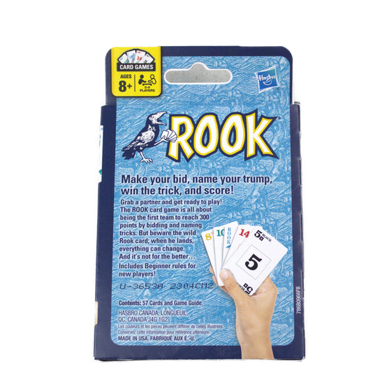 Hasbro Gaming B09660000 Rook Card Game, Brown/A