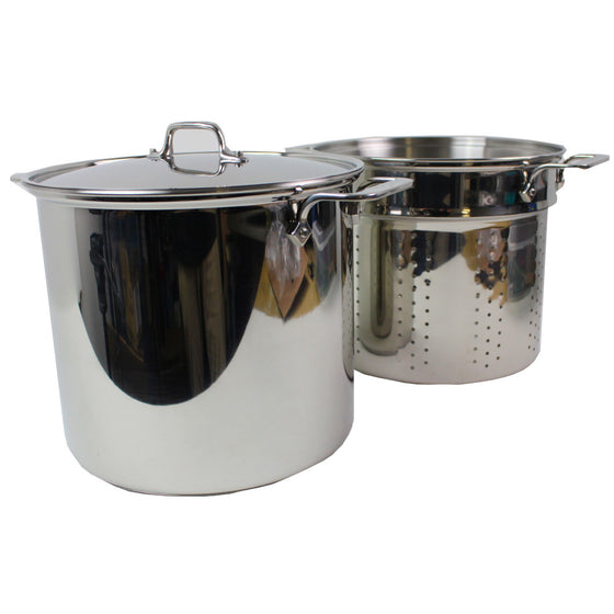 All-Clad 1458225 All-Clad 16 Qt. Multi-Pot Stainless Steel