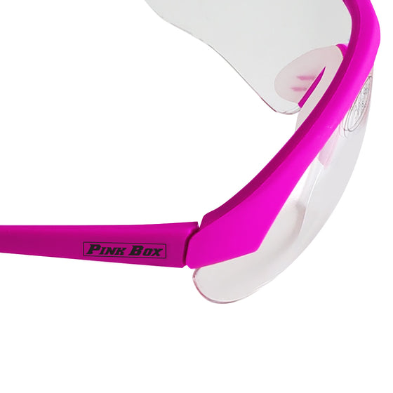 The Original Pink Box PB2SGOG Safety Glasses, Pink, Pink