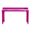 The Original Pink Box PB72WTF_SS Pink Steel Worktable Frame And Stainless Steel Top, Pink