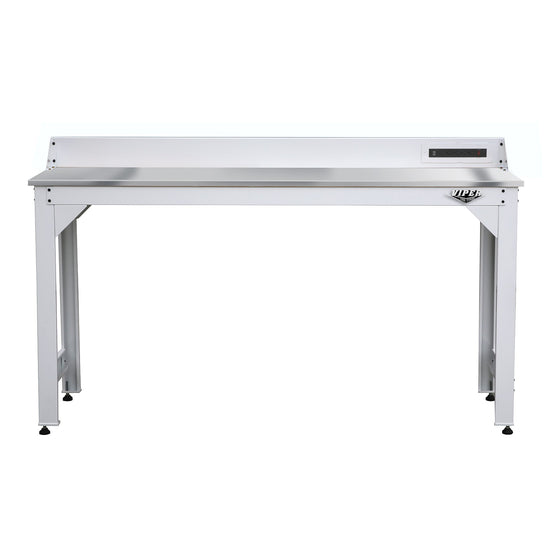 Viper Tool Storage V72WTFWH_SS White Steel Worktable Frame And Stainless Steel Top, White