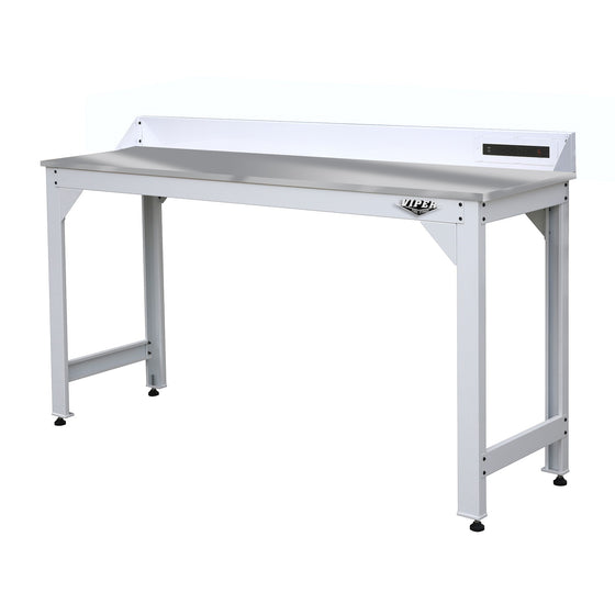 Viper Tool Storage V72WTFWH_SS White Steel Worktable Frame And Stainless Steel Top, White