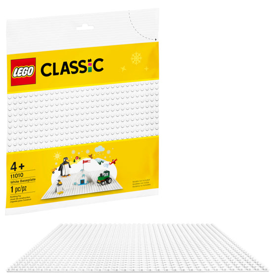 LEGO® 11010 White Baseplate, Multicolor
