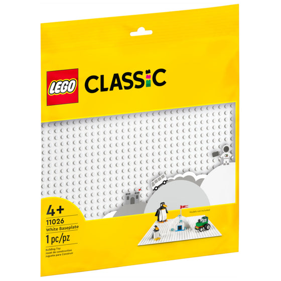 LEGO® 11026 White Baseplate, White Baseplate