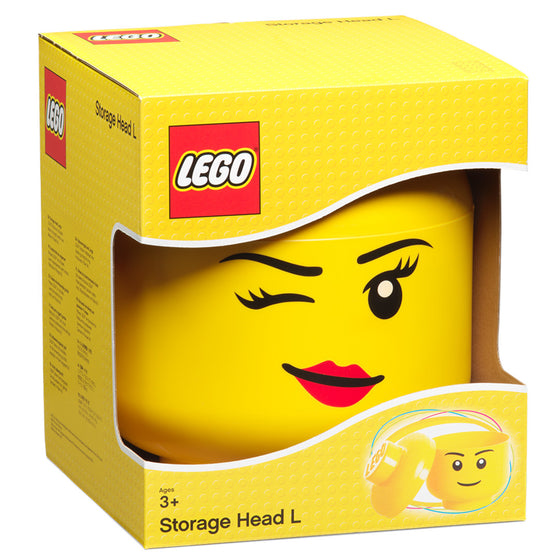 LEGO® 40321727 LEGO® Storage Head Large Winky, Yellow