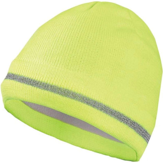 Occunomix LUX-KCR-P Beanie With Polyester Lining, Yellow