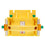 MICROJIG GRR-RIPPER GR-100 3D Table Saw Pushblock, Yellow