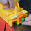 MICROJIG GRR-RIPPER GR-100 3D Table Saw Pushblock, Yellow