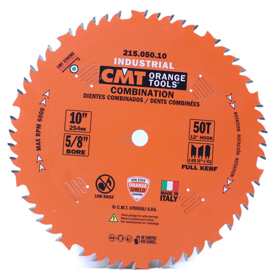 Cmt 215.050.10 Combination Blade 10"X50 5/8" Bore