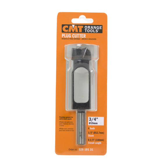 Cmt 529.191.31 Tenon & Plug Cutter 3/4"