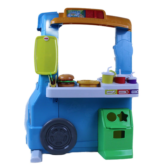 Fisher-Price DYM74 Laugh & Learn Servin' Up Fun Food Truck, Multi